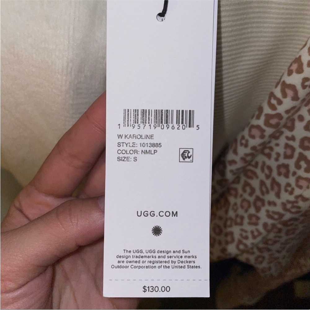 BRAND NEW UGG ROBE UGG - 🐆  DESIGN 🐆 💎💎 50% OFF NWT PRICE - Picture 5 of 5